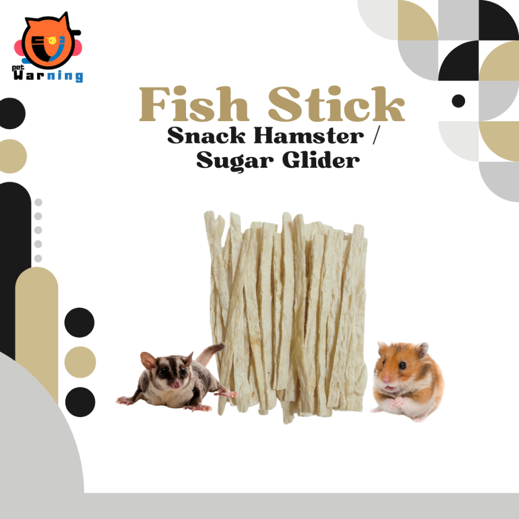 Jual Fish Stick Snack Hamster Sugar Glider Cemilan Hamster Snek