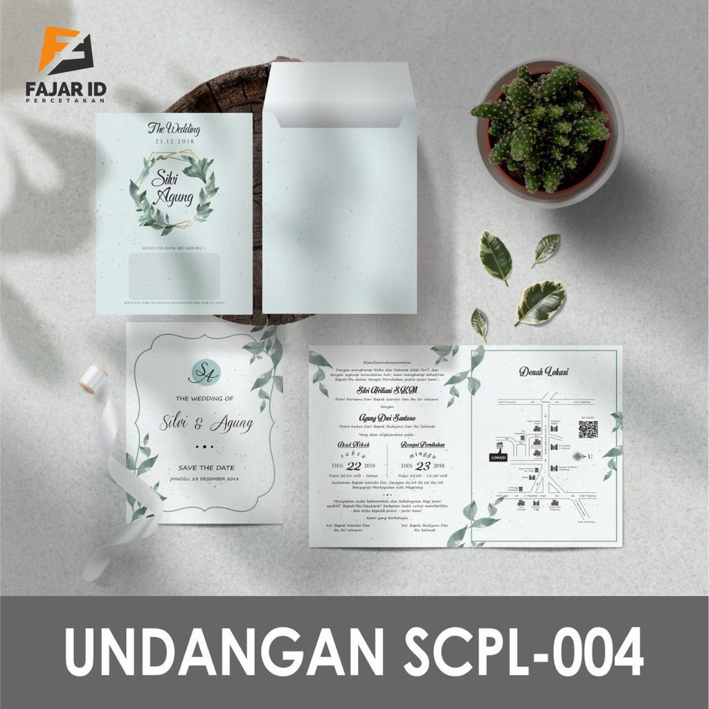 Jual Undangan Pernikahan Amplop Soft Cover Kartu Undangan Pernikahan