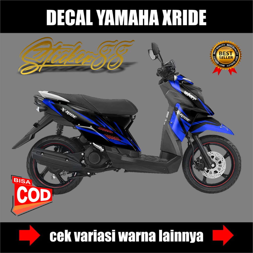 Jual Decal Xride 115 Full Body Stiker Xride 115 Dekal Xride 115 Grafis