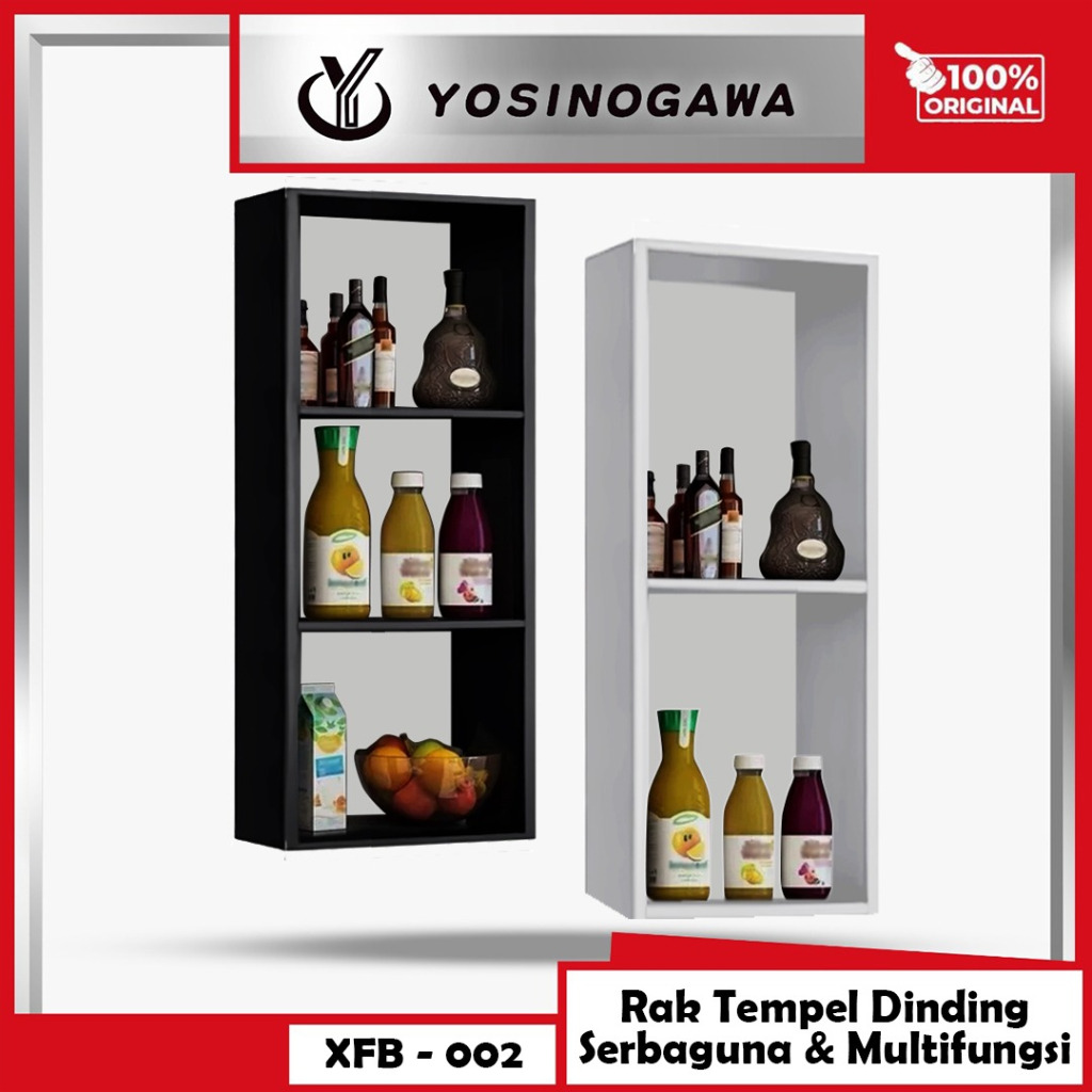 Jual YOSINOGAWA Rak Penyimpanan Kamar Mandi Rak Gantung Dinding