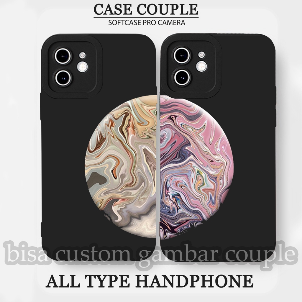 Jual CUSTOM CASE SOFTCASE SILIKON PROCAMERA COUPLE KEREN READY FOR ALL