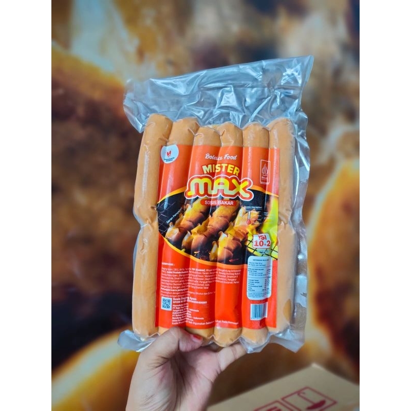 Jual MISTER MAX Sosis Bakar Isi 10 2 Berat 500gr Mister Max Jumbo Isi