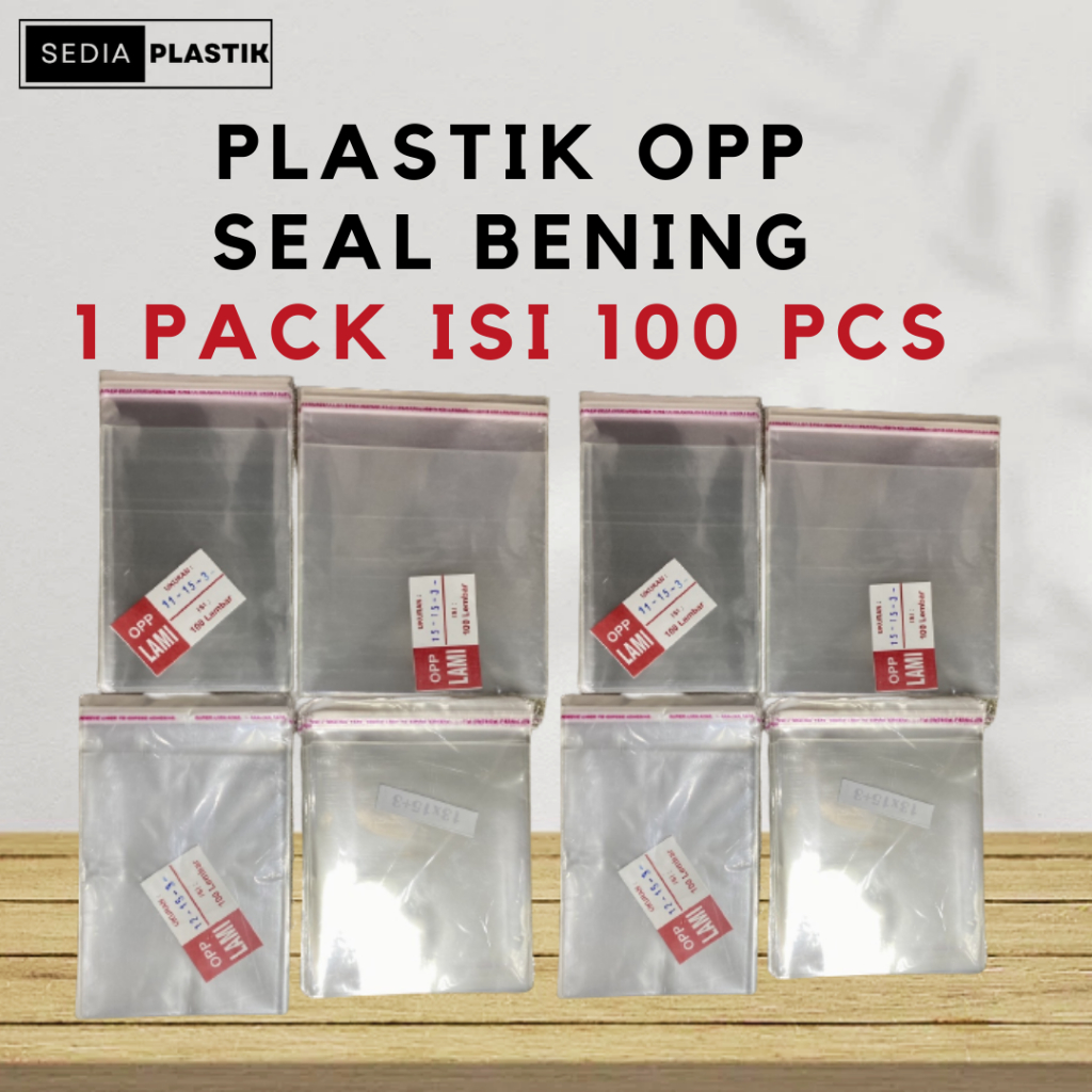 Jual Plastik Opp Bening Lem Seal Tebal X X X X Isi