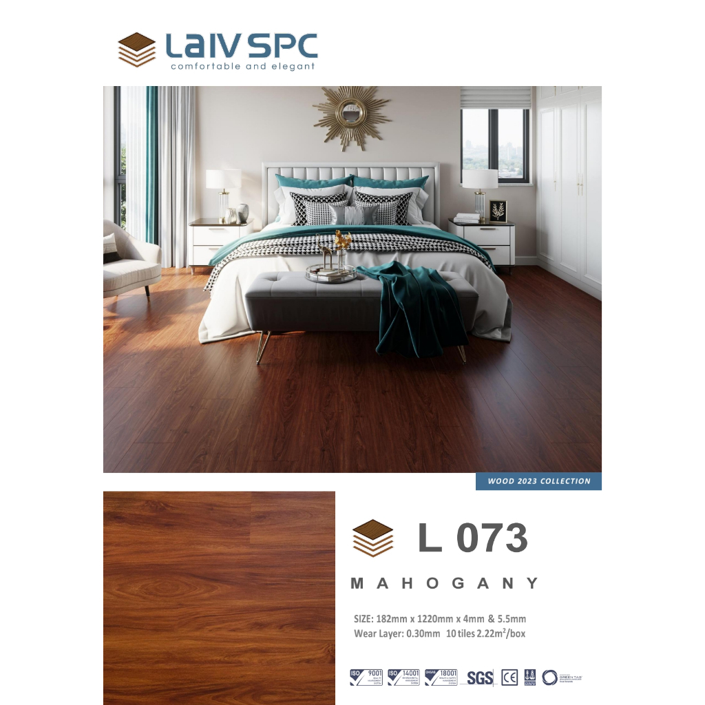 Jual SPC LAIV SPC Flooring Marvel Purecore Marvel Lantai SPC 5mm