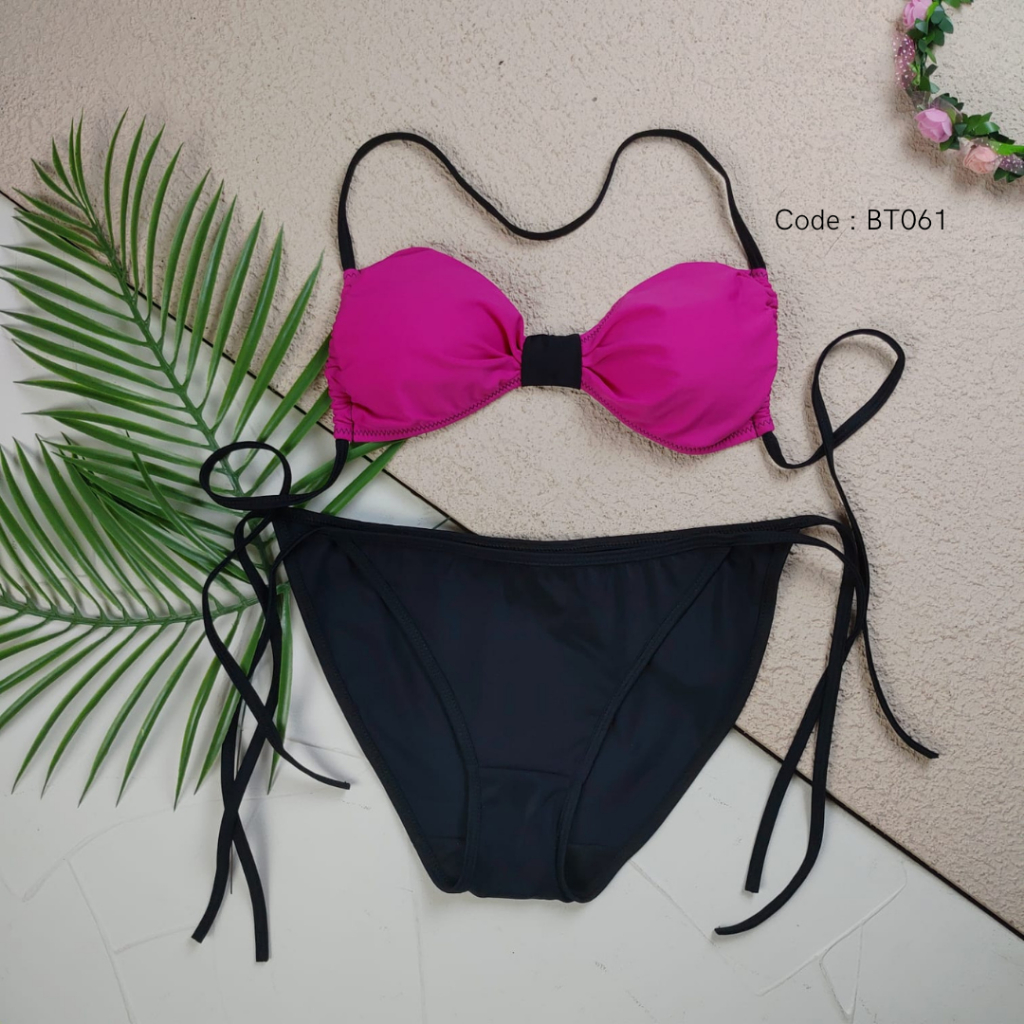 Jual Bikini Set Model Bow Kupu Freesize Bikini Pantai Sexy Sereia