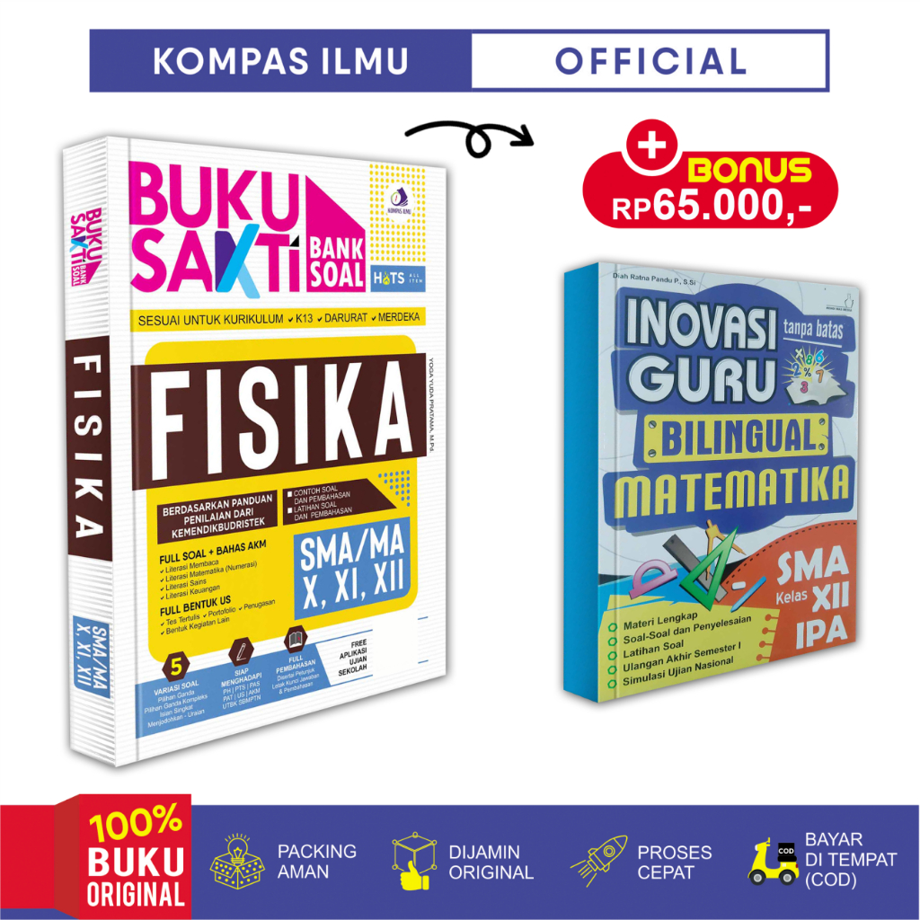 Jual Buku Kurikulum Merdeka Sakti Matematika Fisika Kelompok Mipa