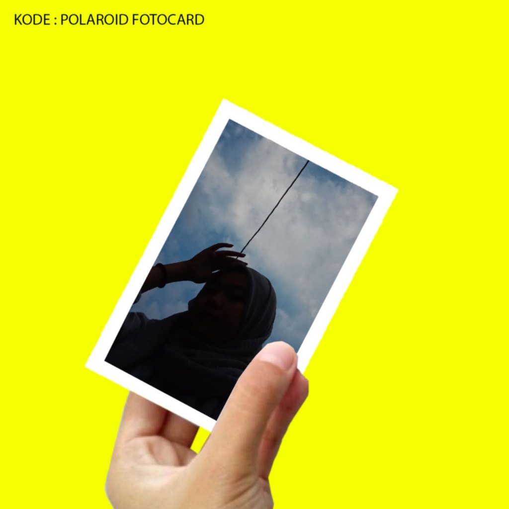 Jual Cetak Foto Polaroid R Fotocard Polos Murah Shopee Indonesia