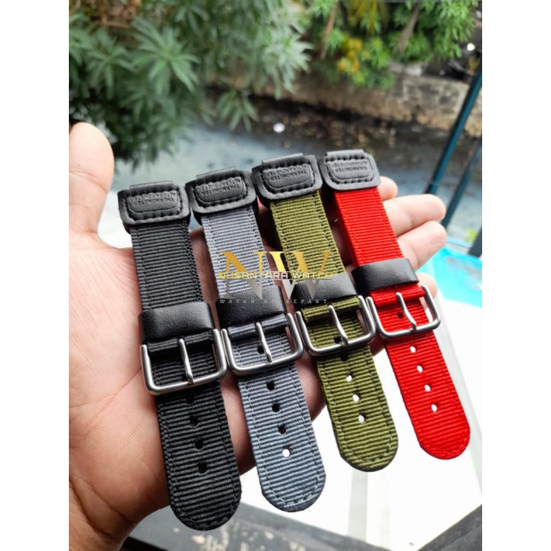 Jual Tali Strap Kanvas Nilon Jam Tangan Casio G Shock Ga Dw Dw