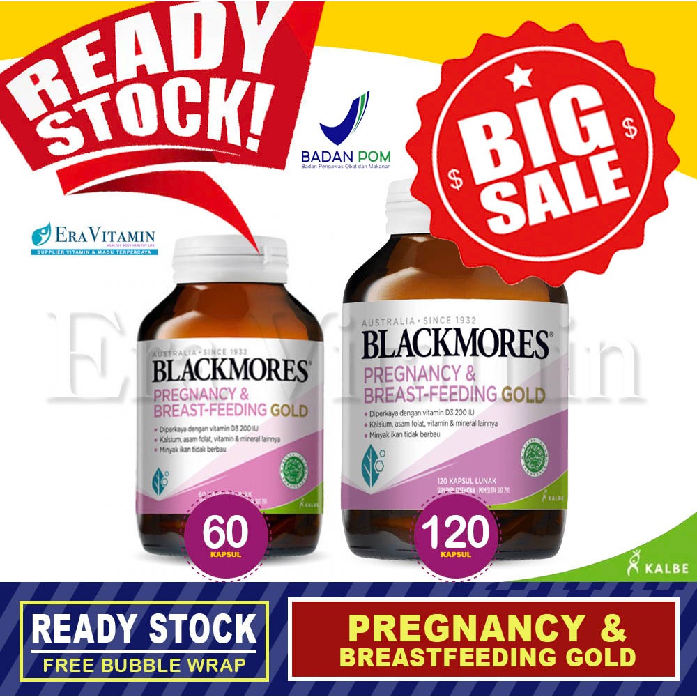 Jual Blackmores Pregnancy And Breastfeeding Gold Isi Kapsul