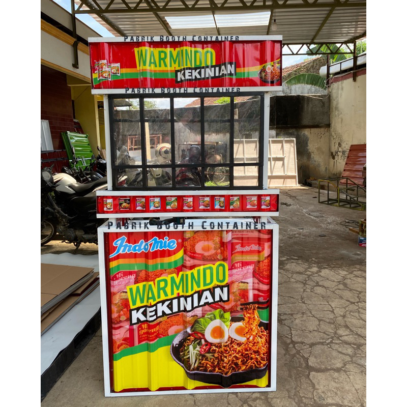 Jual Booth Warmindo Termurah Gerobak Warmindo Booth Portable