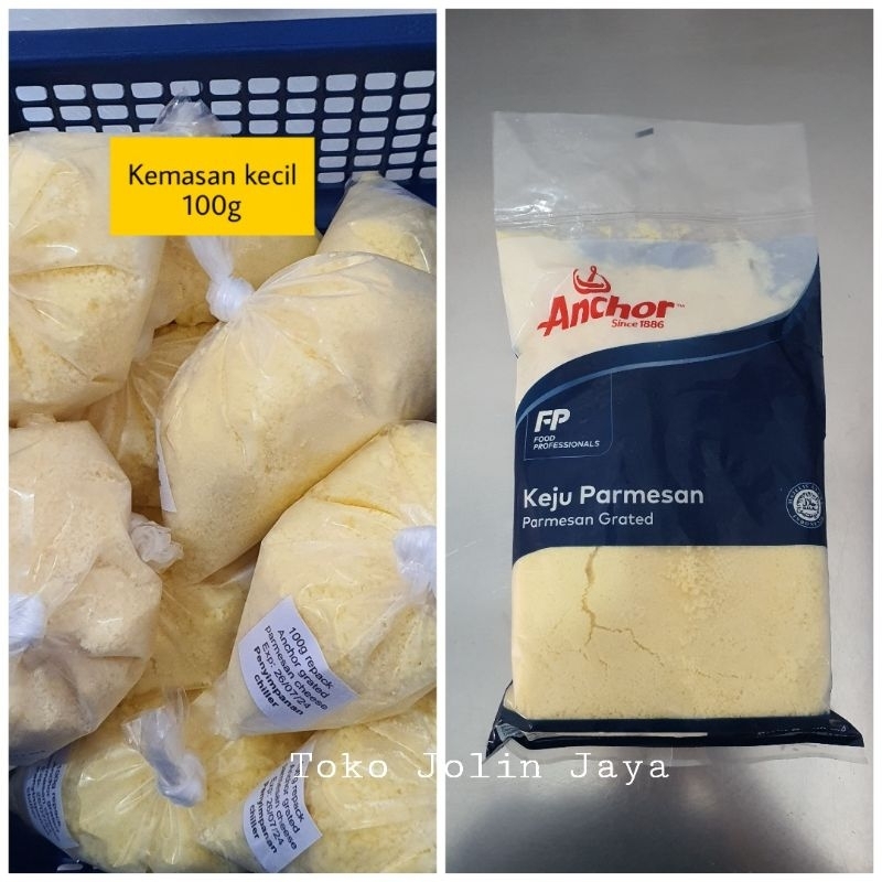 Jual Khusus Instant 100g Anchor Grated Parmesan Cheese Keju