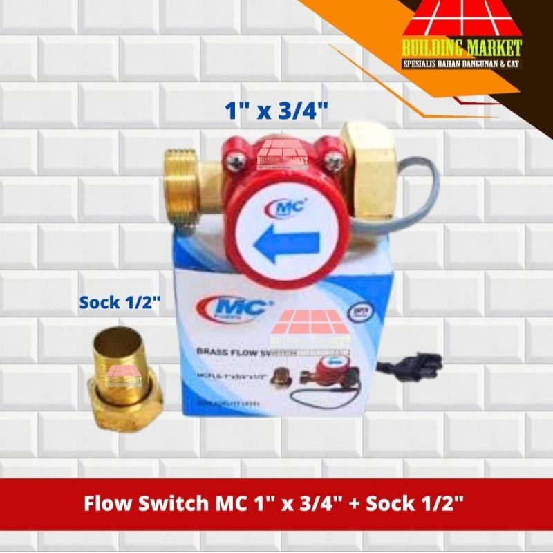 Jual Water Flow Switch Inch X Inch Sock Inch Otomatis