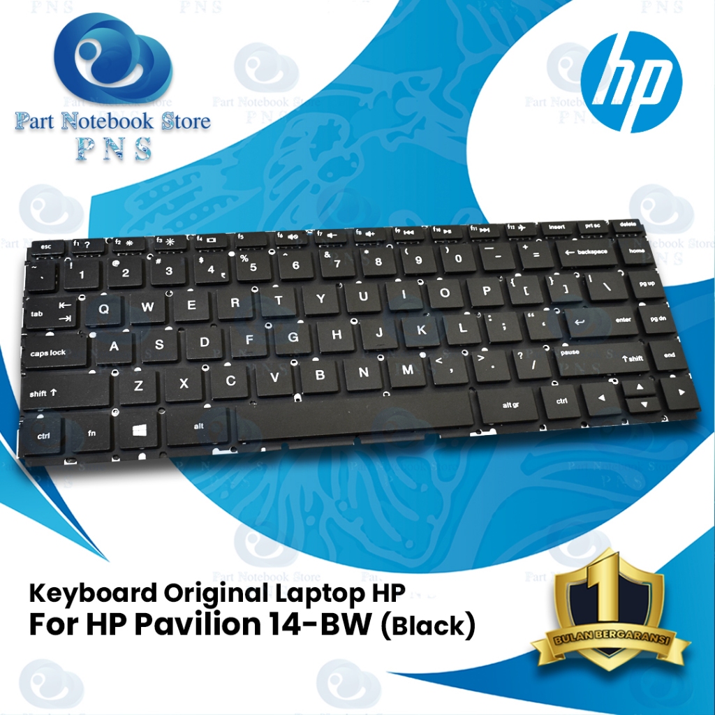 Jual Keyboard Laptop Hp Pavilion Bw Warna Hitam Black No Backlight