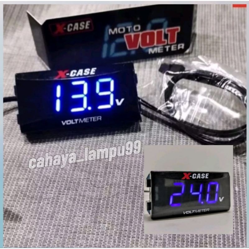 Jual Volmeter Digital Aki Universal Motor Shopee Indonesia