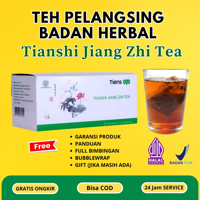 Jual Jiang Zhi Tea Teh Pelangsing Penurun Berat Badan