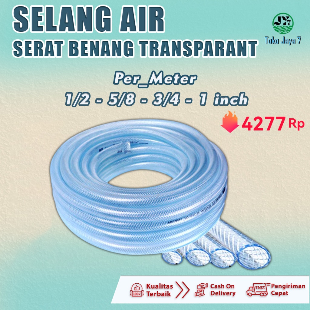 Jual Selang Air Inch Permeter Selang Air Serat