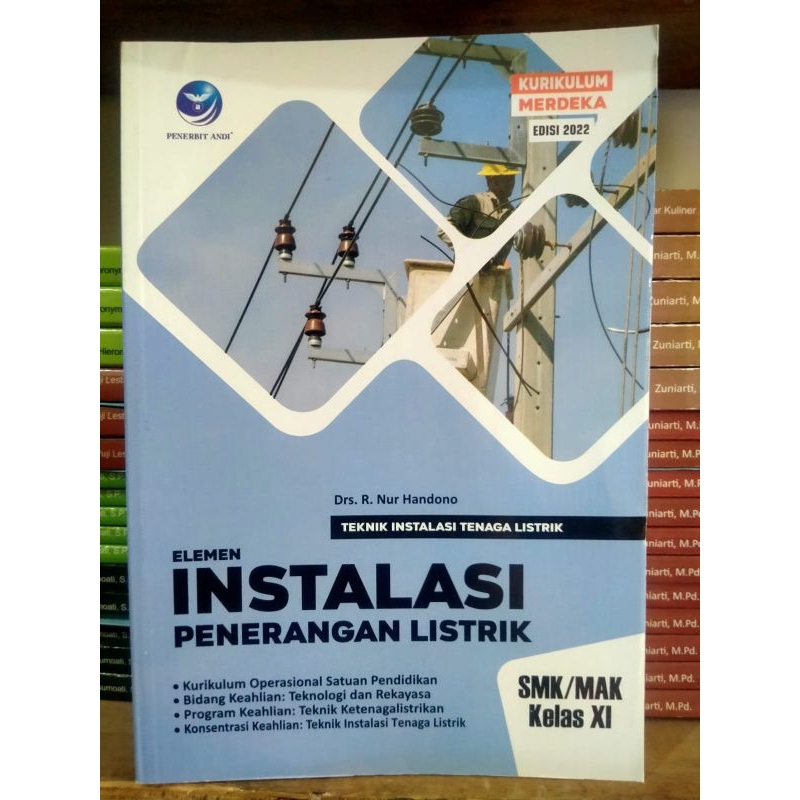 Jual Buku Teknik Instalasi Tenaga Listrik Elemen Instalasi Penerangan