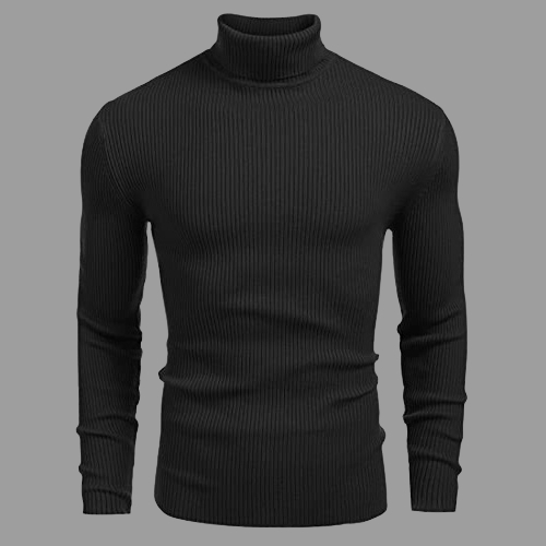 Jual Turtleneck Lengan Panjang Pria Kaos Leher Tinggi Pria Turtle Neck