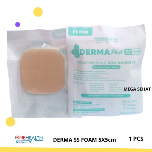 Jual Plester Luka Dermaplast SS Foam 5x5cm Anti Air Plesterin Dressing