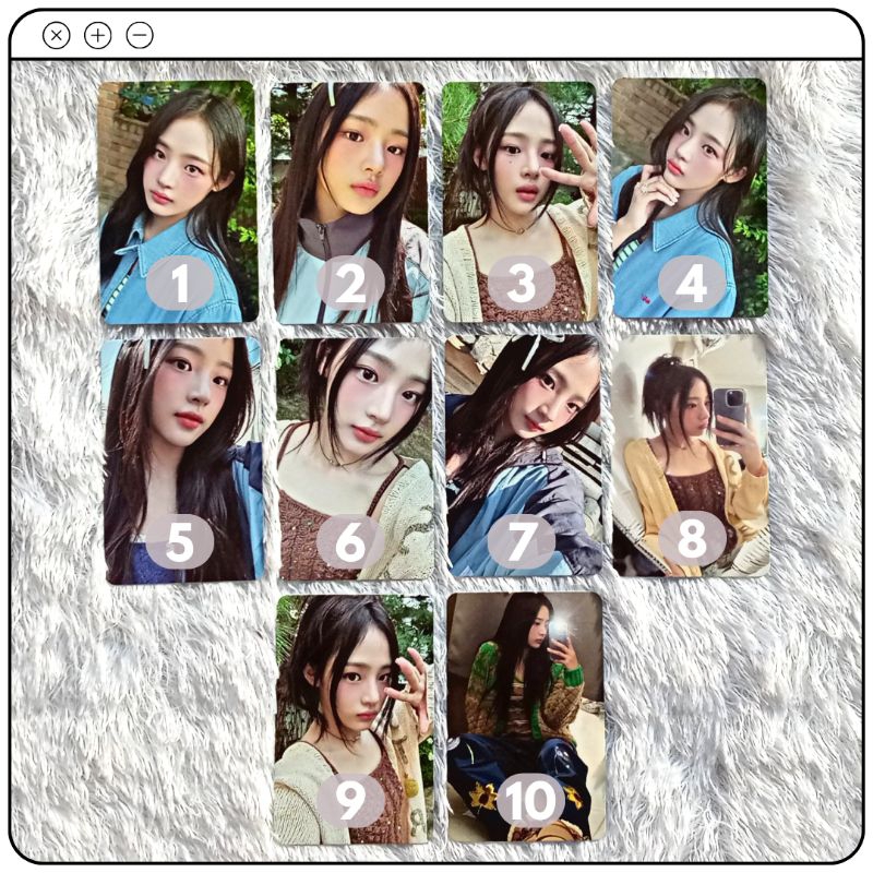 Jual Sharing PHOTOCARD MINJI NEWJEANS 2024 SEASON S GREETINGS 24 7