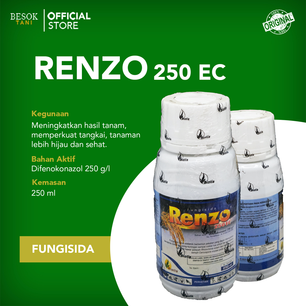 Jual RENZO 250 EC 250 Ml I Fungisida I Meningkatkan Hasil Tanam I