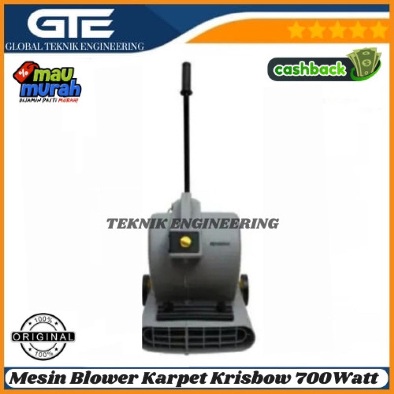 Jual Mesin Blower Karpet Krisbow 700Watt Alat Pengering Karpet Lantai