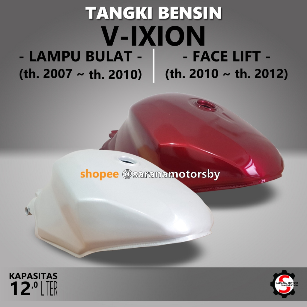 Jual Tangki Tengki Bensin Fuel Tank Yamaha Vixion Lama Vixion Old Tebal