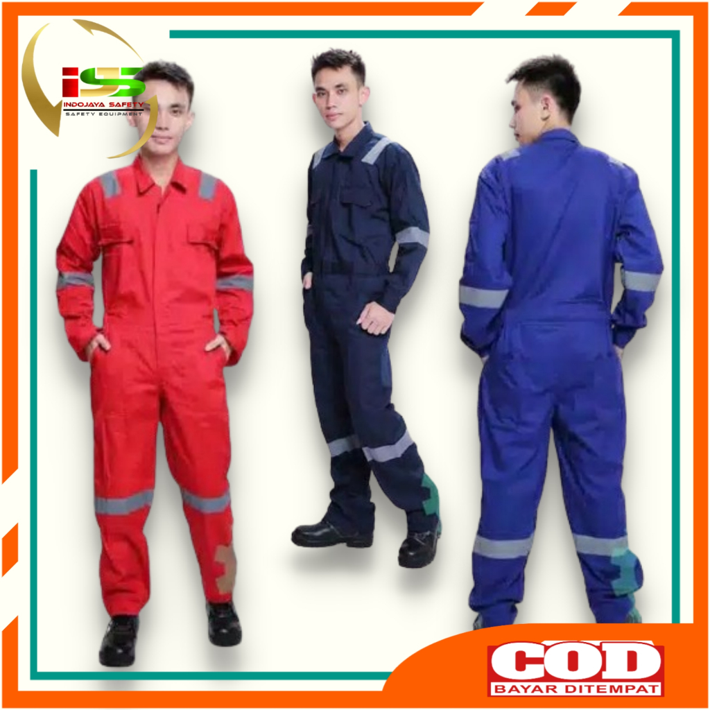 Jual Wearpack Safety Proyek Langsungan Wearpack Coverall Terusan