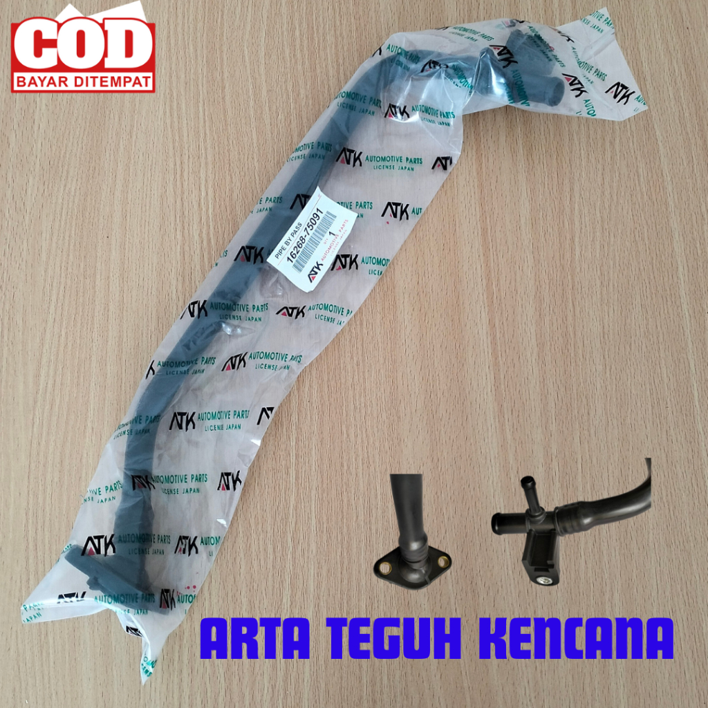 Jual Pipa By Pass Radiator Innova Fortuner Hilux Plastik ATK Shopee