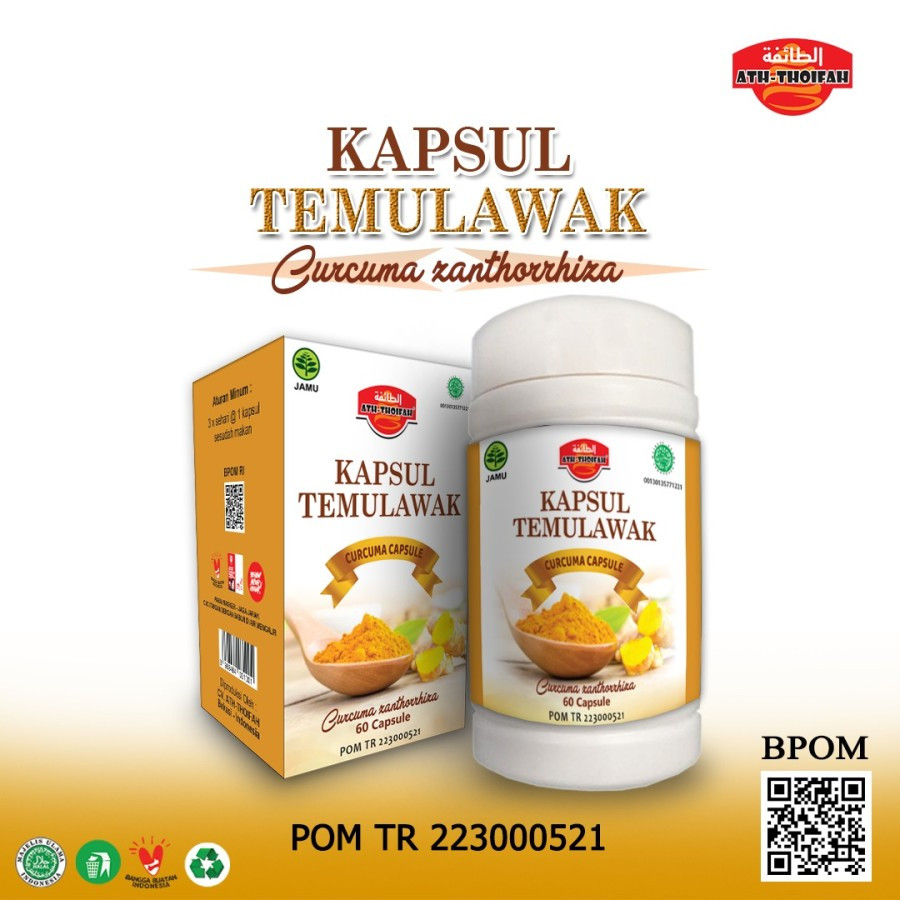 Jual Kapsul Temulawak Kapsul Original Premium Shopee Indonesia