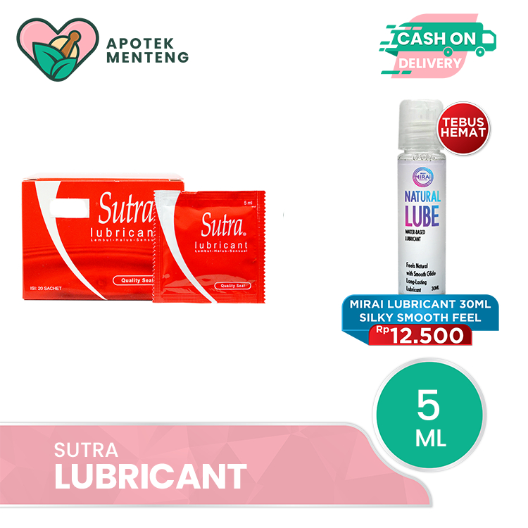 Jual Sutra Lubricant Sachet 5 ML Shopee Indonesia