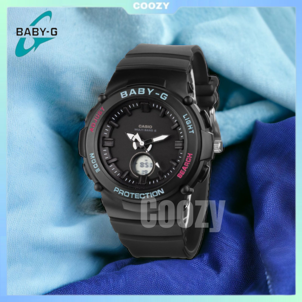 Jual Coozy Jam Tangan Wanita Casio BABY G BGA 320 Digital Analog Dual