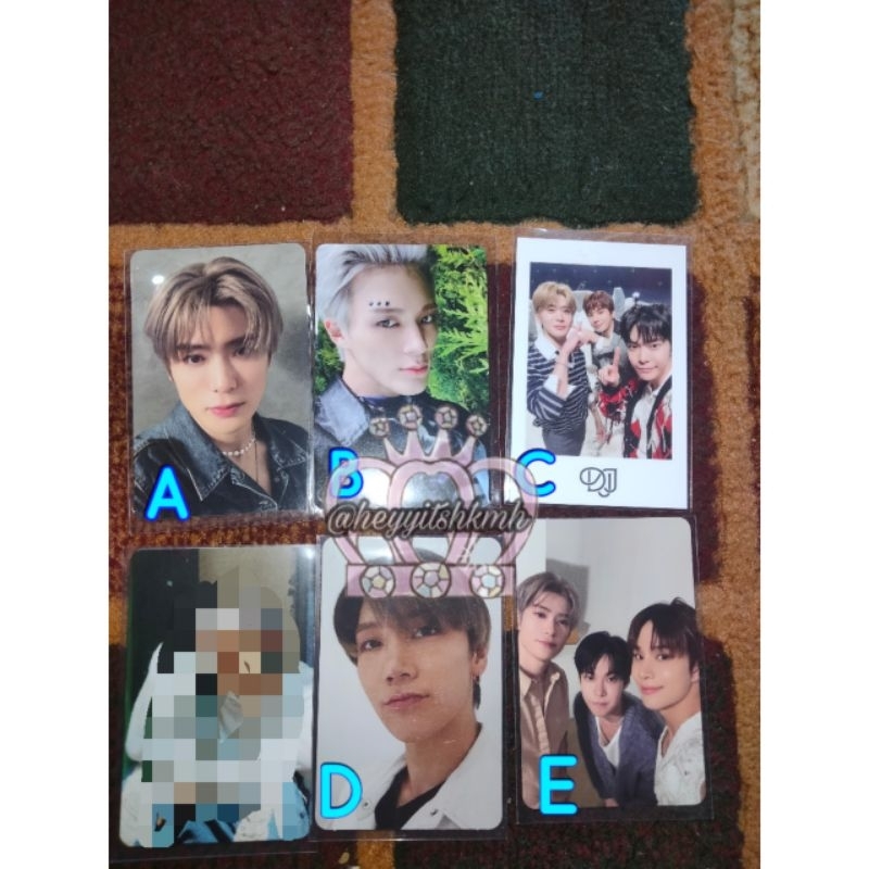 Jual Ready Stok Photocard Official Nct Dream Nct Way V Jeno Alucard