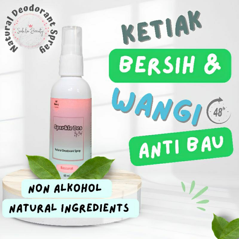 Jual Deodorant Tawas Spray Penghilang Bau Ketiak Badan Alami Mengatasi