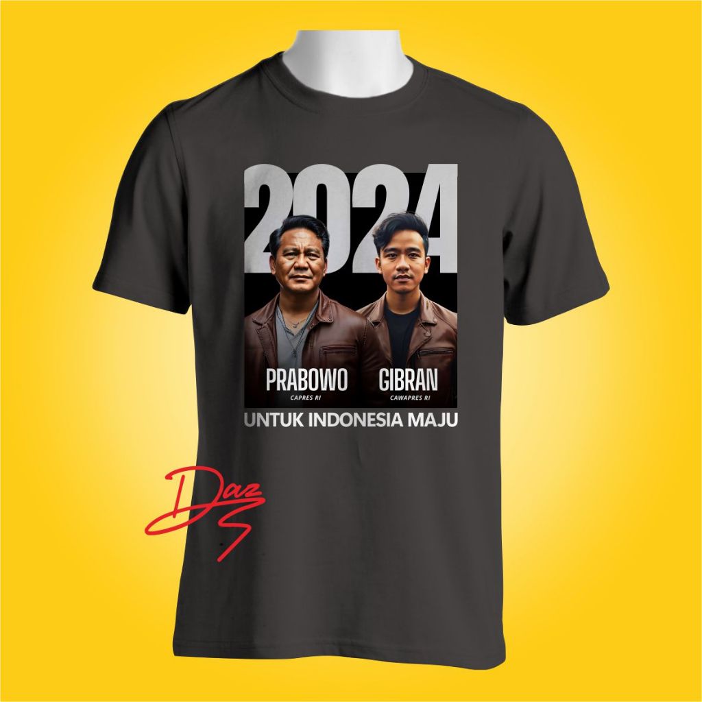 Jual Kaos Viral Prabowo Subianto Gemoy Prabowo Gibran Terlengkap