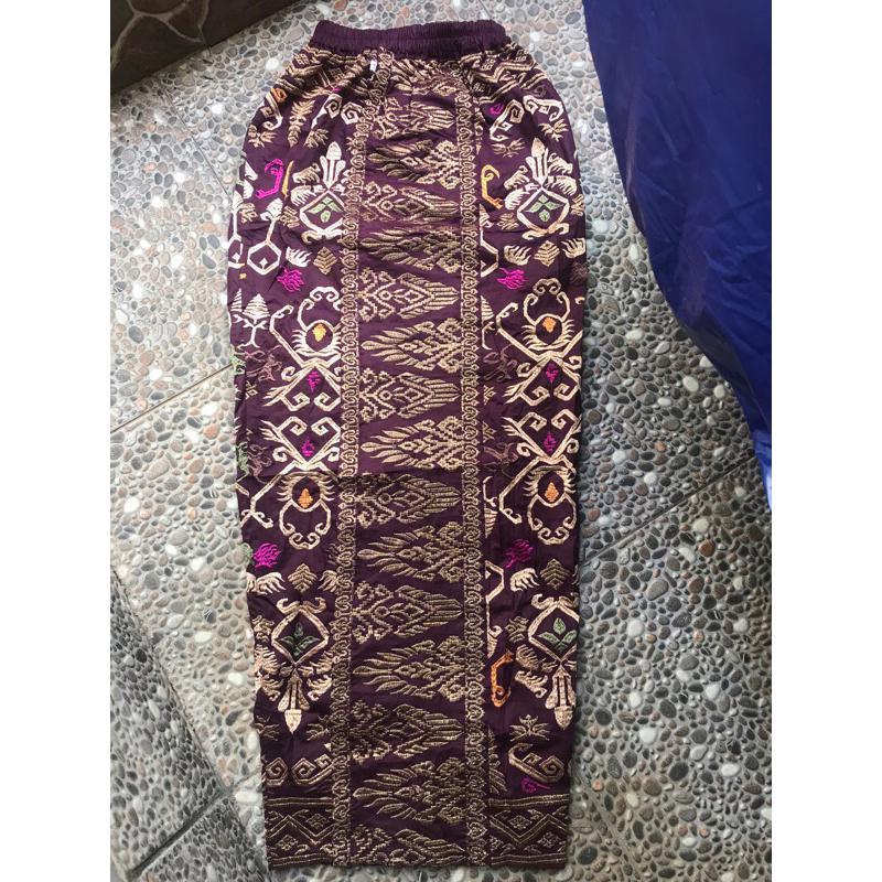 Jual Rok Songket Bali Kamen Jadi Bordir Strait Shopee Indonesia