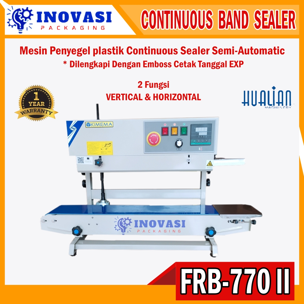 Jual Hualian Frb Ii Pv Continuous Band Sealer Segel Plastik Otomatis