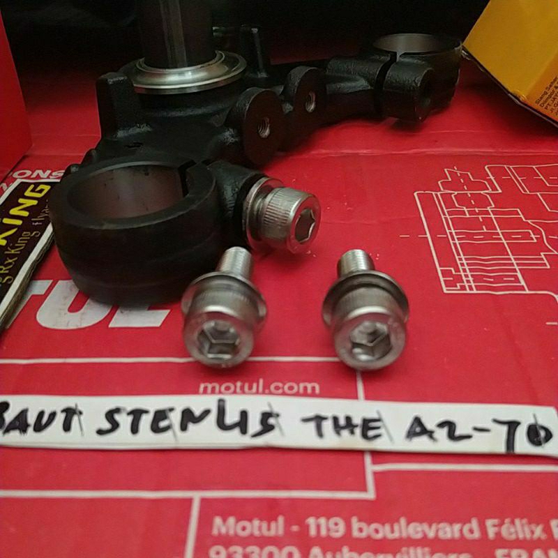 Jual BAUT SEGITIGA BAWAH RXKING STAINLESS STEEL THE A20 70 ANTI KARAT