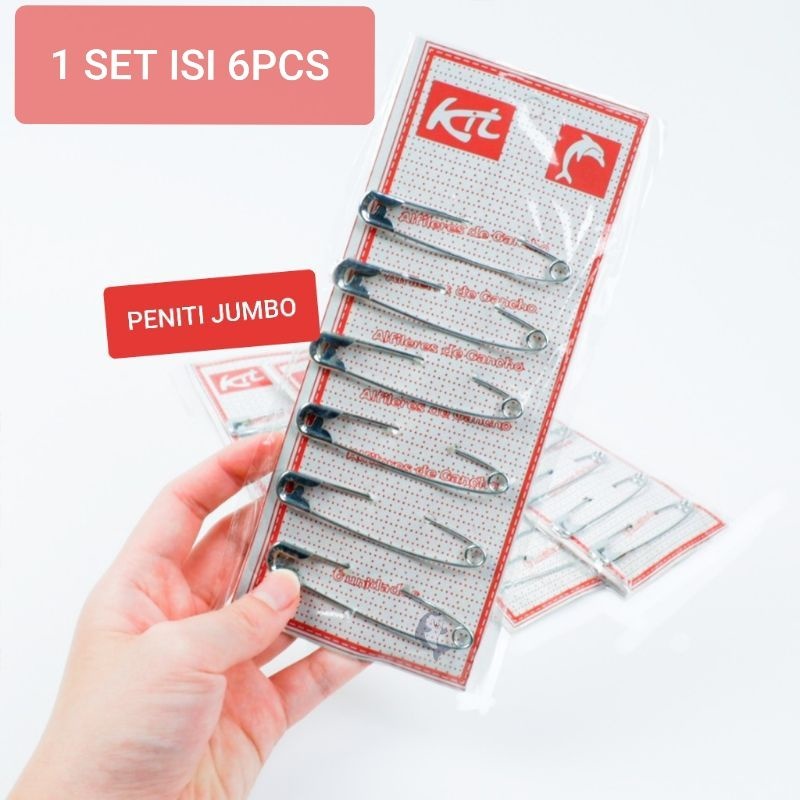 Jual Pack Peniti Jumbo Isi Pcs Lembar Peniti Kasur Peniti