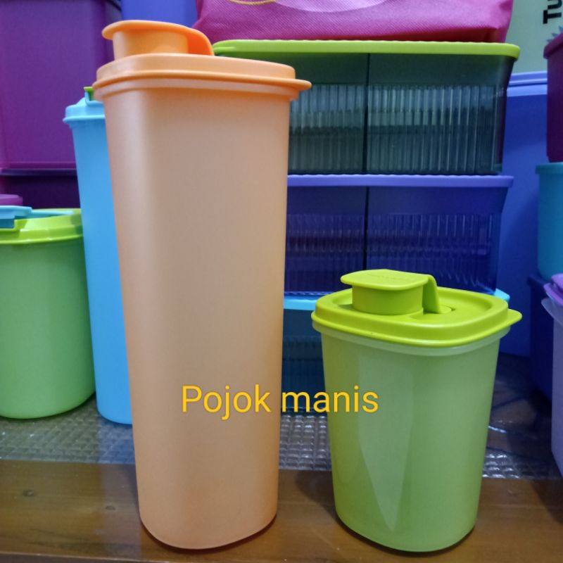 Jual Botol Minyak Kecap Ezy Pour Tuperware Warna Baru Promo Set