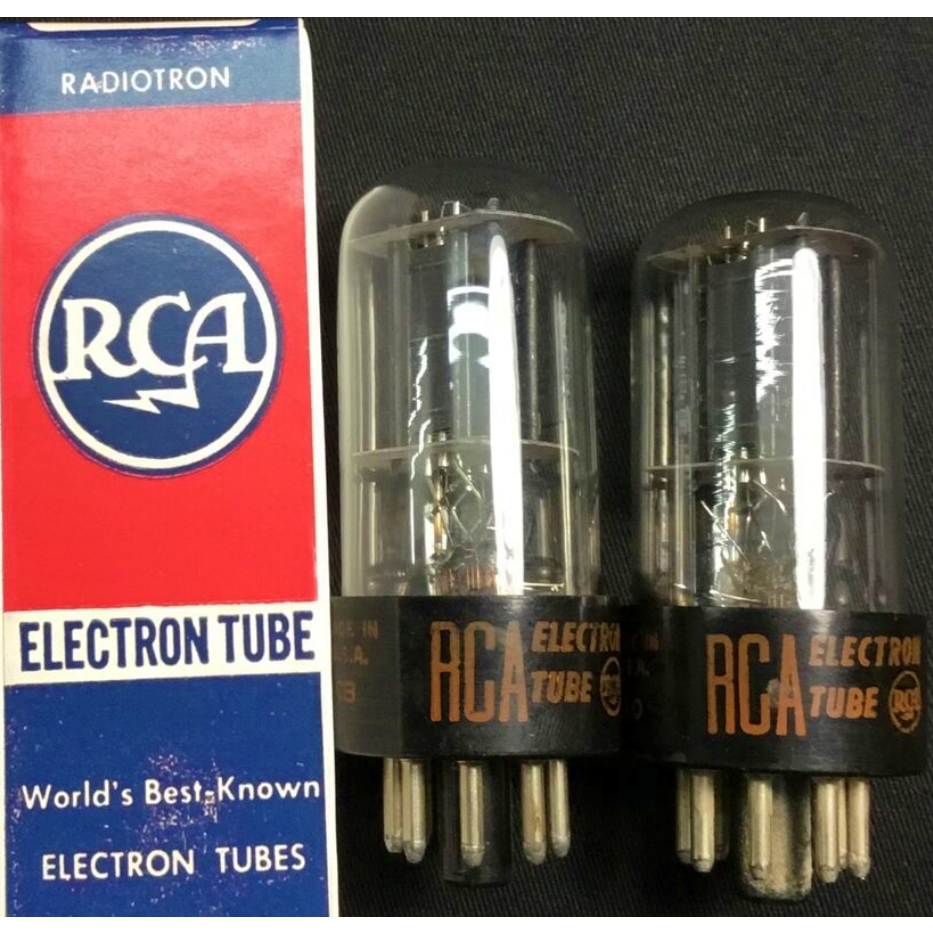 Jual Sn Gtb Rca Black Plate Triode Preamp Tube Sn H C Vt