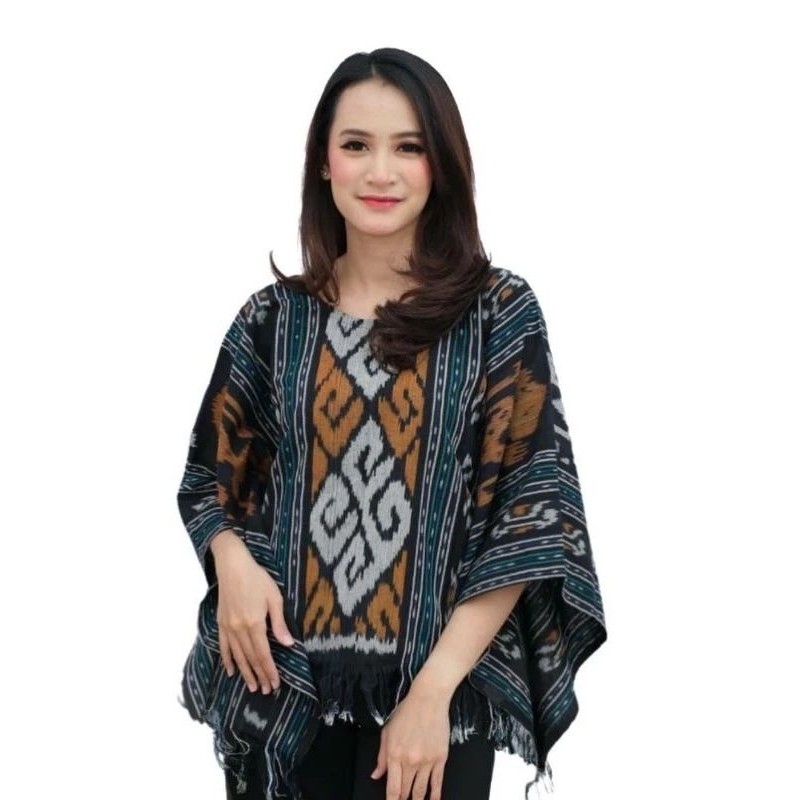 Jual Sima Busana Kimono Baju Batik Tenun Etnik Outwear Cardigan Blazer