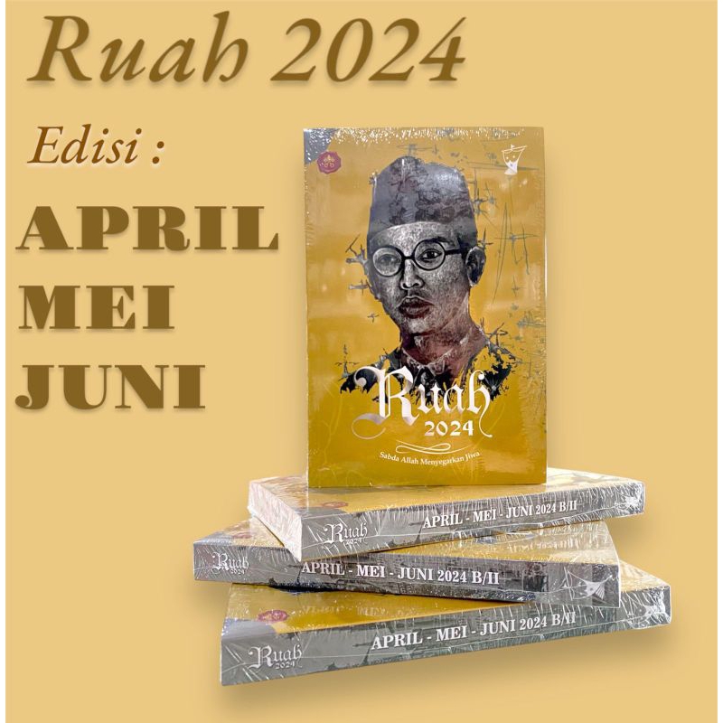 Jual BUKU RUAH EDISI APRIL MEI JUNI 2024 RENUNGAN HARIAN KATOLIK