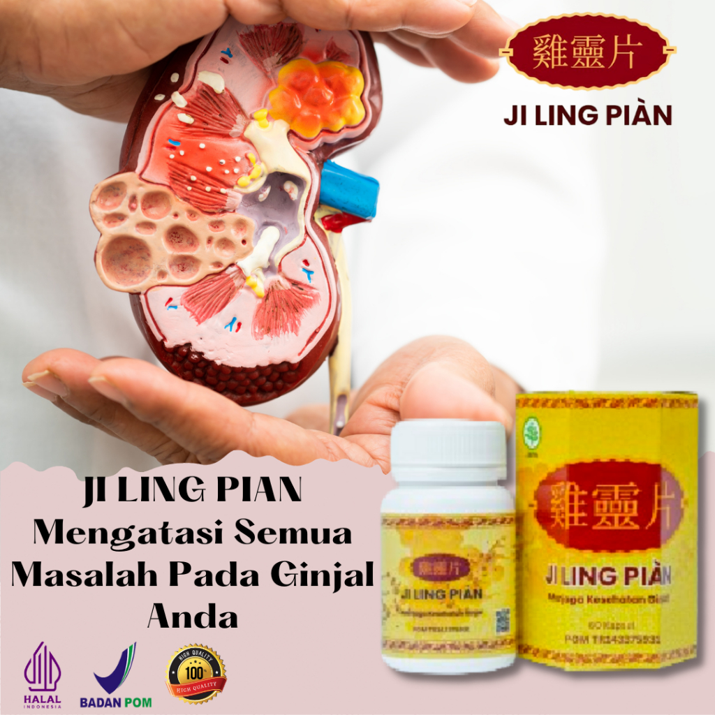 Jual Kapsul Herbal Asli JI LING PIAN Membantu Meluruhkan Kencing Batu