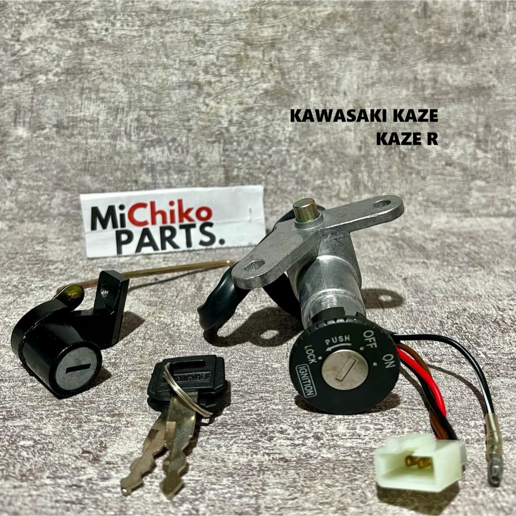 Jual Kunci Kontak Assy Set Kawasaki Kaze Lama Kaze R Plus Kunci Jok