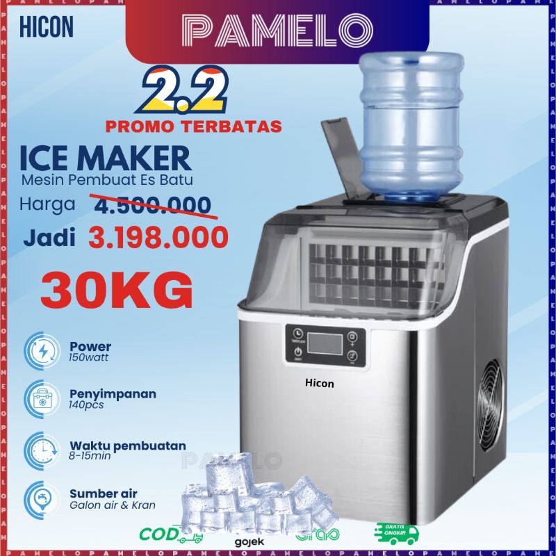 Jual Mesin Hicon Pembuat Es Batu Kg Perhari Ice Maker Machine