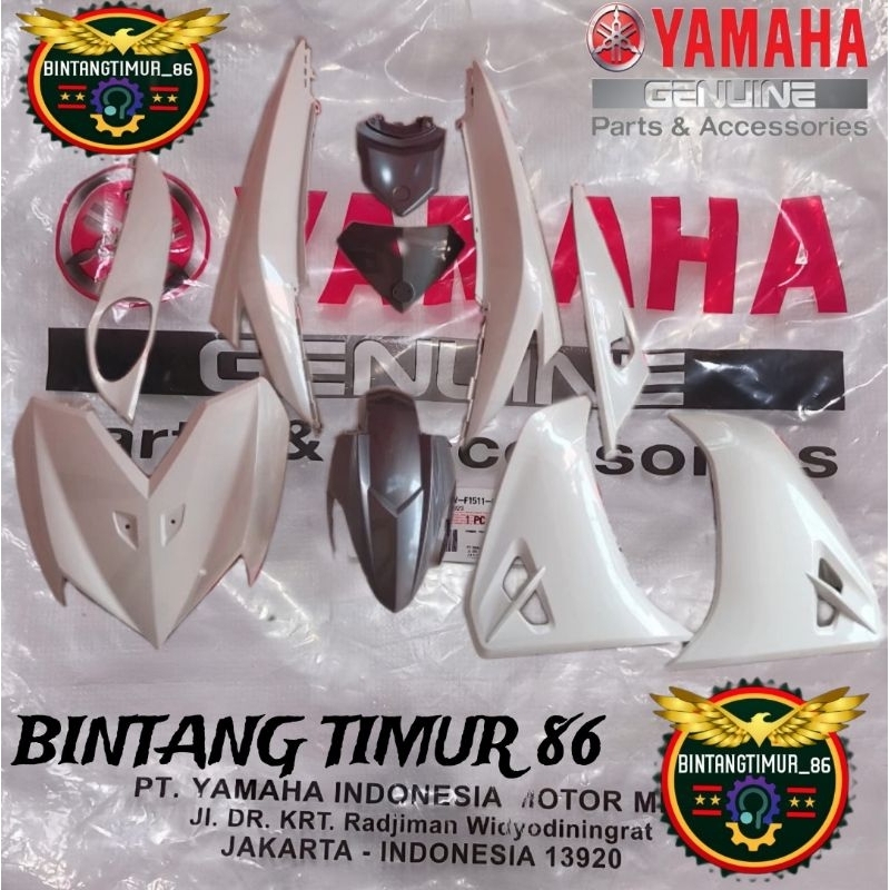 Jual PAKET FULL BODY HALUS AEROX 125 ORIGINAL YGP BE1 Shopee Indonesia