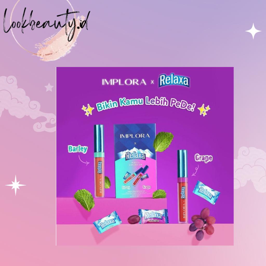 Jual READY Implora X Relaxa Matte Lipcream Limited Edition Shopee