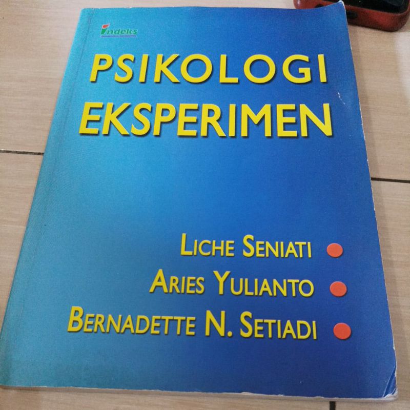 Jual Buku Psikologi Eksperimen Bekas Original Shopee Indonesia