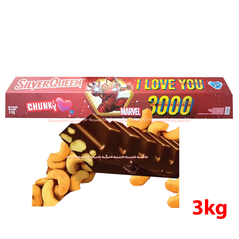 Jual Silverqueen Chunky 3kg Coklat Silver Queen Ukuran Super Besar